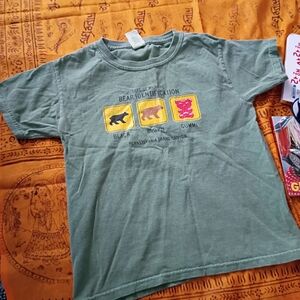 Green Bear Identification Kids T-Shirt